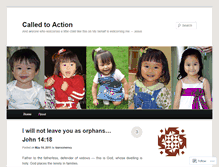 Tablet Screenshot of calledtoaction.wordpress.com