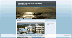 Desktop Screenshot of mariajosehotel.wordpress.com