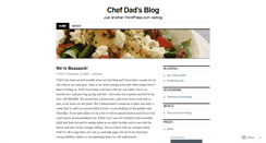 Desktop Screenshot of chefdad.wordpress.com