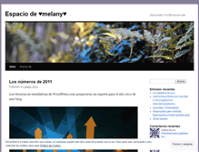 Tablet Screenshot of melanyalu.wordpress.com