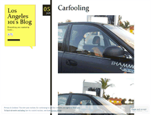 Tablet Screenshot of losangeles101.wordpress.com