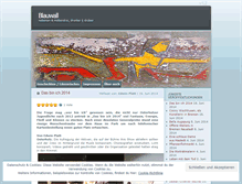 Tablet Screenshot of blauwall.wordpress.com