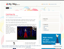 Tablet Screenshot of mywaylrmullison.wordpress.com