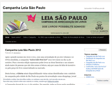 Tablet Screenshot of leiasaopaulo.wordpress.com