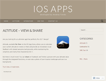 Tablet Screenshot of andreatondo.wordpress.com