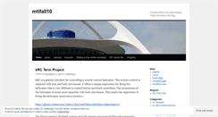 Desktop Screenshot of mtifall10.wordpress.com