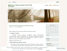 Tablet Screenshot of kedintegrasi.wordpress.com
