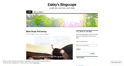 Desktop Screenshot of eakky.wordpress.com