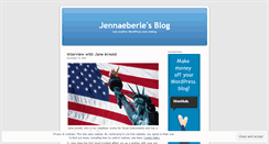 Desktop Screenshot of jennaeberle.wordpress.com