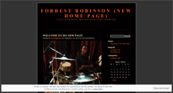 Desktop Screenshot of forrestrobinson.wordpress.com