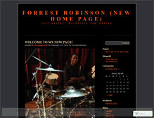 Tablet Screenshot of forrestrobinson.wordpress.com