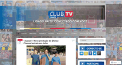 Desktop Screenshot of clubdatelevisao.wordpress.com