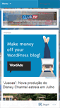 Mobile Screenshot of clubdatelevisao.wordpress.com
