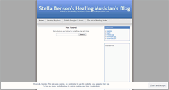 Desktop Screenshot of healingmusician.wordpress.com