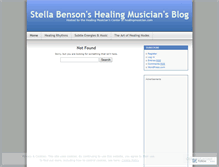 Tablet Screenshot of healingmusician.wordpress.com