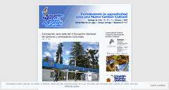 Desktop Screenshot of encuentronacionaldegestores.wordpress.com