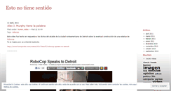 Desktop Screenshot of estonotienesentido.wordpress.com