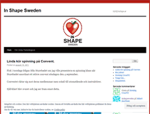 Tablet Screenshot of inshapesweden.wordpress.com
