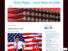 Tablet Screenshot of daisypapp.wordpress.com