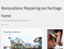 Tablet Screenshot of jennyarntzenrenovations.wordpress.com