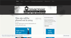Desktop Screenshot of hydeparkneighborwatch.wordpress.com