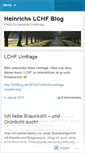 Mobile Screenshot of heinrichslchf.wordpress.com