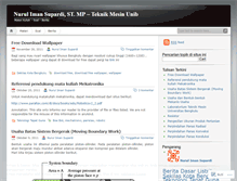 Tablet Screenshot of nurulimantmunib.wordpress.com