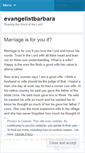 Mobile Screenshot of evangelistbarbara.wordpress.com