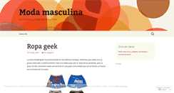 Desktop Screenshot of modamasculina2014.wordpress.com