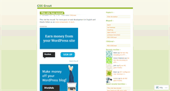Desktop Screenshot of cssgreut.wordpress.com
