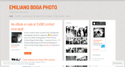 Desktop Screenshot of emilianoboga.wordpress.com