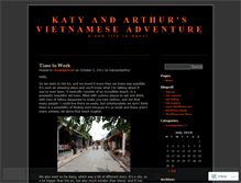 Tablet Screenshot of katyandarthur.wordpress.com