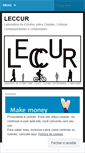 Mobile Screenshot of leccur.wordpress.com