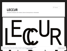 Tablet Screenshot of leccur.wordpress.com