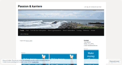 Desktop Screenshot of passionogkarriere.wordpress.com