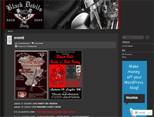 Tablet Screenshot of blackdevilsmc.wordpress.com