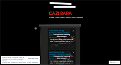 Desktop Screenshot of gazibaba.wordpress.com