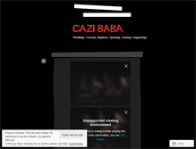 Tablet Screenshot of gazibaba.wordpress.com