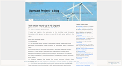 Desktop Screenshot of opencast.wordpress.com