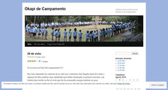 Desktop Screenshot of okapidecampamento.wordpress.com