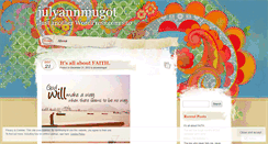 Desktop Screenshot of julyannmugot.wordpress.com