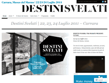 Tablet Screenshot of destinisvelati.wordpress.com