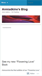 Mobile Screenshot of anniadkins.wordpress.com