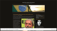 Desktop Screenshot of brazilvotes2010.wordpress.com