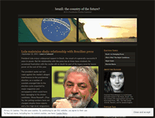 Tablet Screenshot of brazilvotes2010.wordpress.com