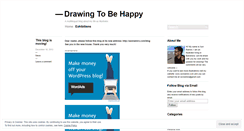 Desktop Screenshot of drawingtobehappy.wordpress.com