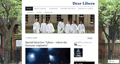 Desktop Screenshot of dearlibera.wordpress.com