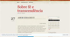 Desktop Screenshot of livredador.wordpress.com