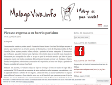 Tablet Screenshot of malagaviva.wordpress.com