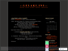 Tablet Screenshot of lelakiini.wordpress.com